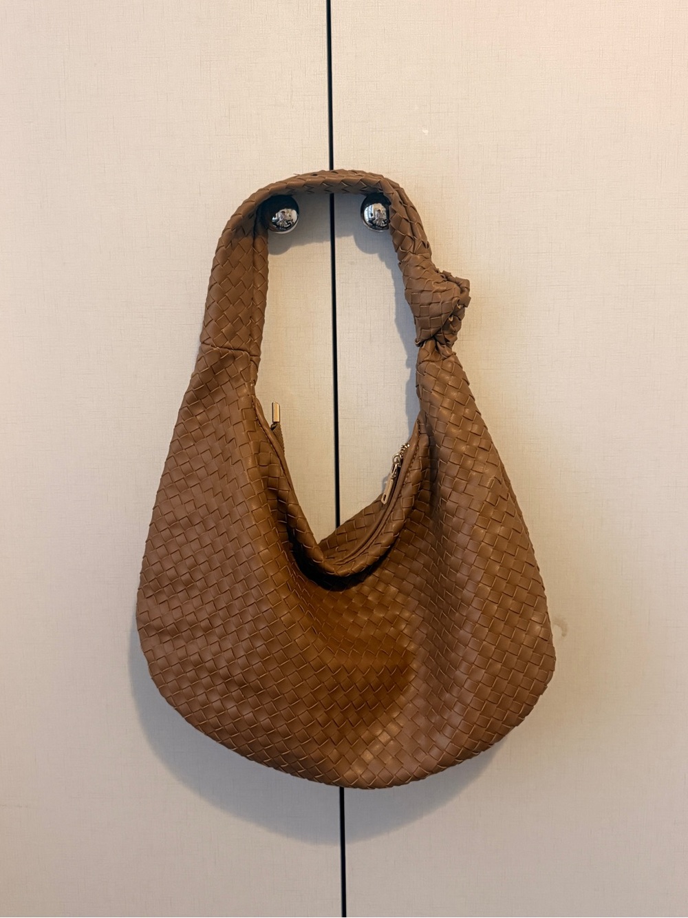 Melie Bianco Brown Shoulder Bag